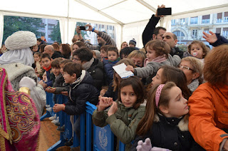 Recibimiento a los Reyes Magos en Barakaldo