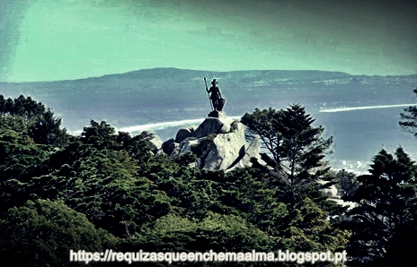 Cruz Alta, Estátua do Guerreiro, Parque do Palácio da Pena