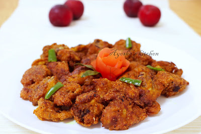 chicken 65 recipe chicken fry egg less kerala style chicken fry 65 chicken 95 recipe ayeshas kitchen