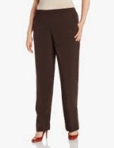 <br />Briggs New York Women's All Around Comfort Straight Leg Pant