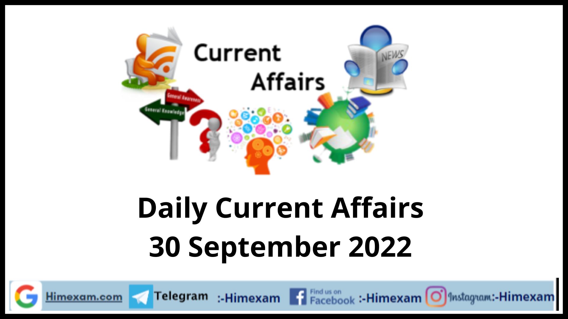 Daily Current Affairs 30 September 2022