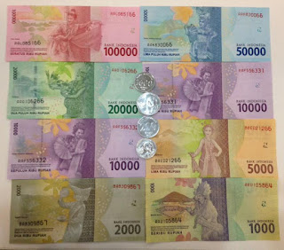 Uang baru RI 2016 tampak belakang