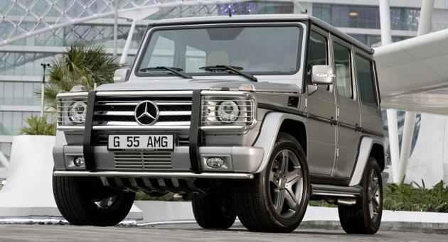 MercedesBenz also staged the premiere of the G55 AMG KOMPRESSOR