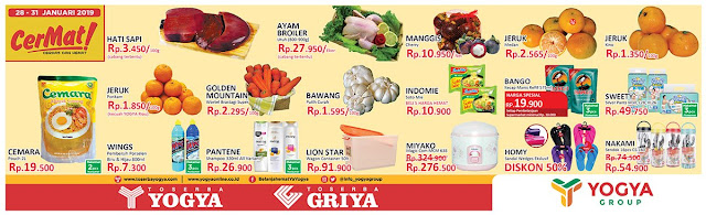 #Yogya - #Promo #Katalog Cermat Periode 28 - 31 Januari 2019