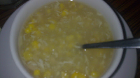Makanan pembuka < Sup jagung