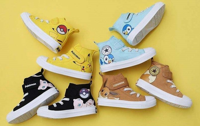 Pokémon X Converse Sneakers For Kids and Adults