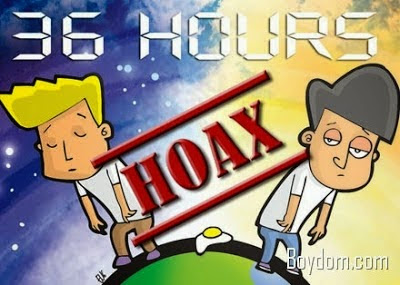 Matahari bersinar selama 36 jam ternyata Hoax!