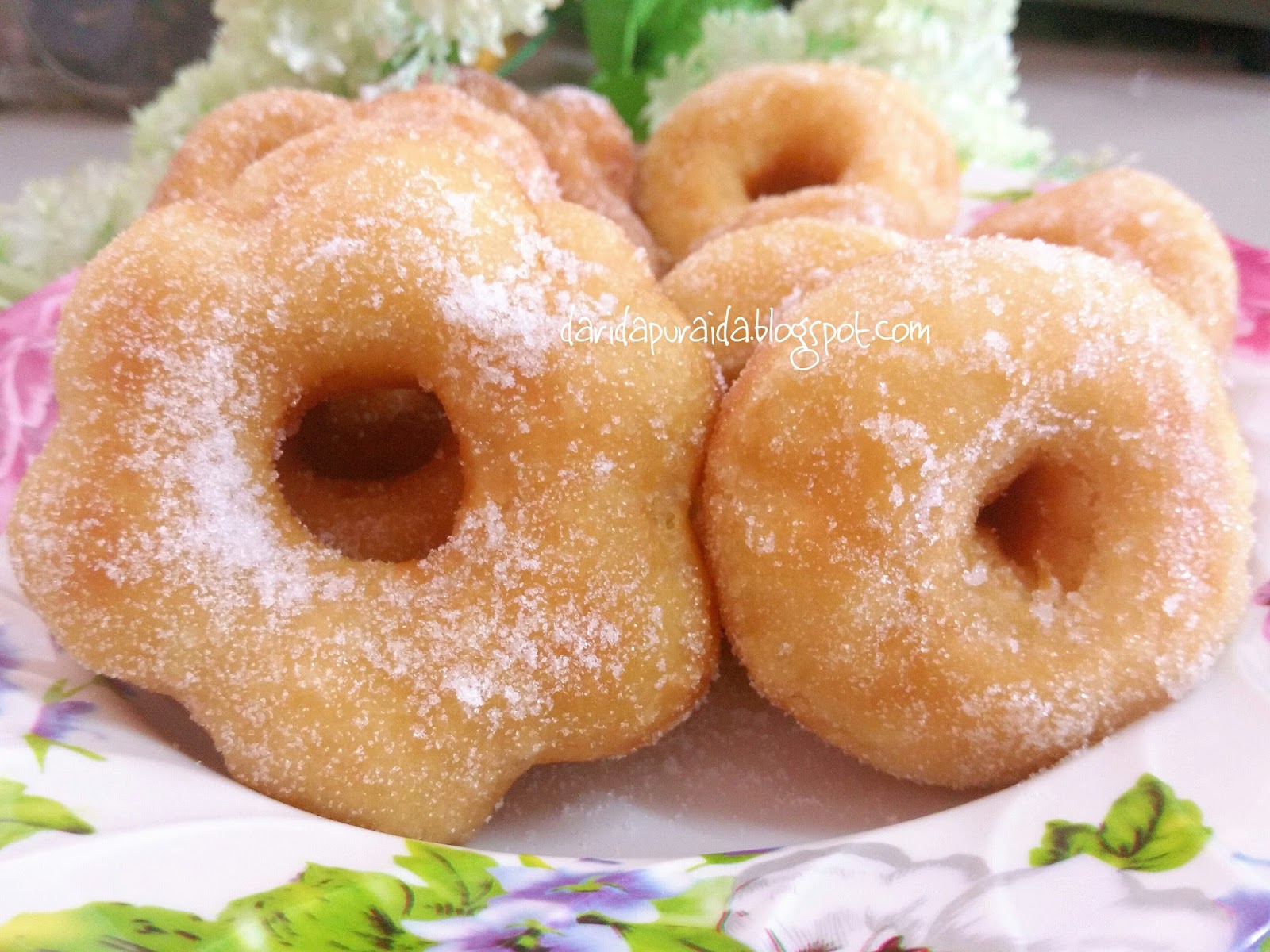Dari Dapur Aida: Donut Gebu Paling senang tanpa uli