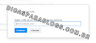 criar sitemaps no blogger