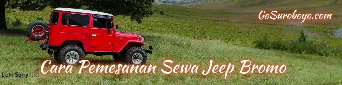 tata cara pemesanan jeep bromo probilinggo