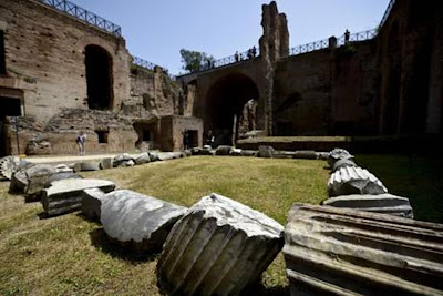 Medieval area of Roman Imperial Forum uncovered