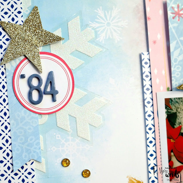 How to Use Window Stickers as Embellishments on a Scrapbook Layout