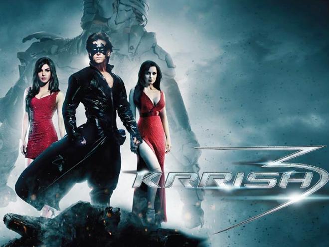 Hrithik Roshan Krrish 3 Bollywood Movie is collect a share of 244.92 Crore in indian, Krrish 3 had a final 3rd highest-grossing in India Mt Wiki