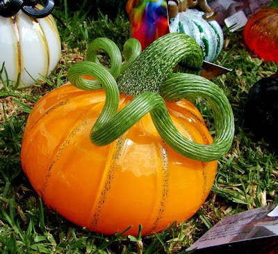 Beautiful pumpkin made of glass Seen On lolpicturegallery.blogspot.com