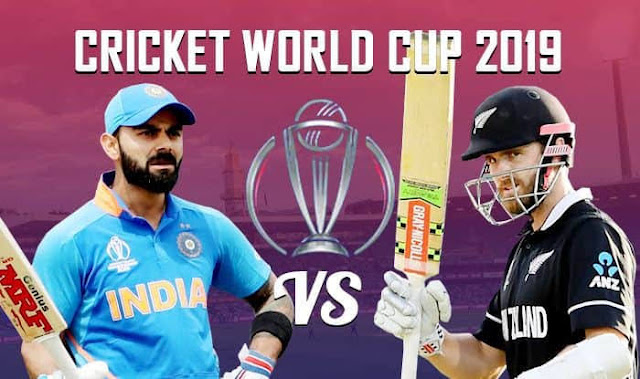 India vs New Zealand  Cricket World Cup 2019 Match Live Streaming