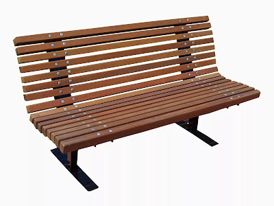 wooden benches