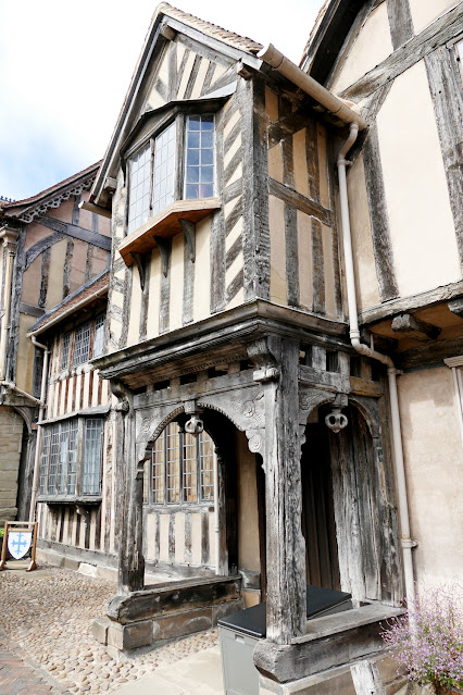 The Lord Leycester's Hospitale at West Gate Warwick Old Entrance