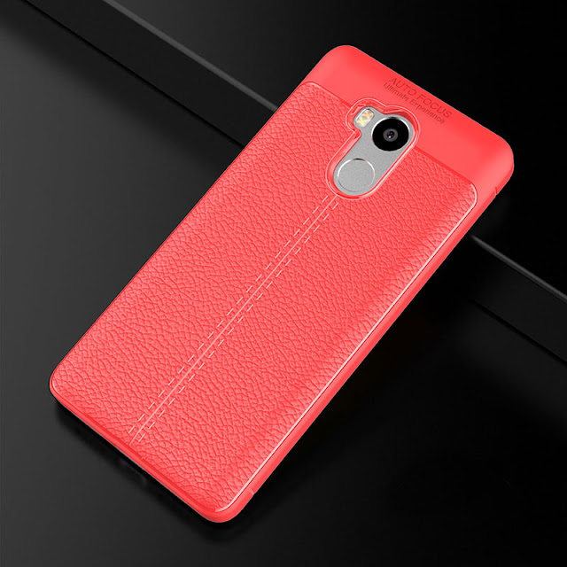 Ốp da Xiaomi Redmi 4 silicone phủ da 
