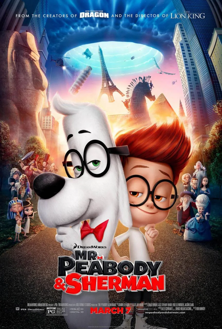 Mr Peabody & Sherman Movie Film - Sinopsis