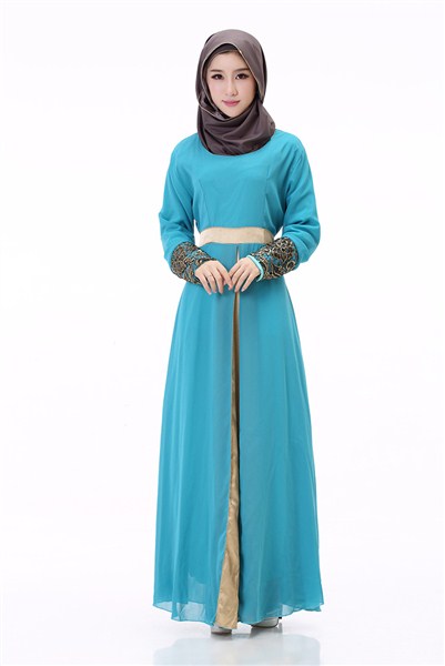 model baju gamis sifon terbaru