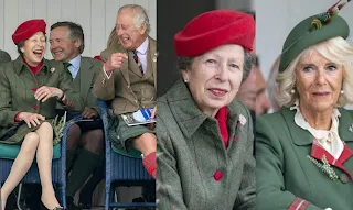 British royals attend Braemer games 2022