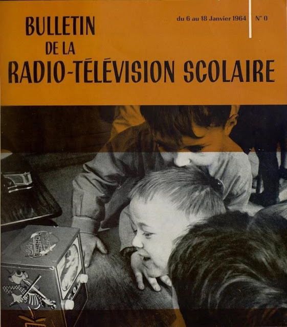 Premier bulletin de la radiotélévision scolaire, 6 janvier 1964 (franceculture.fr)