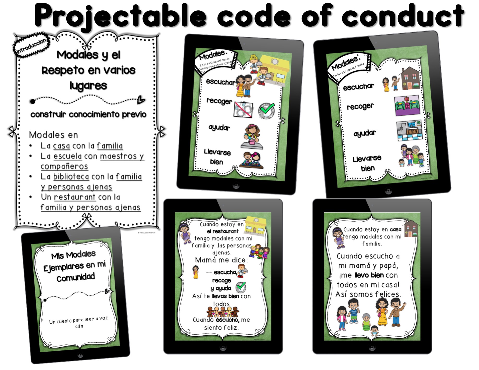 Image of Code of Conduct in Homes and Journeys: An Integrated Unit for Dual Language Kindergarten