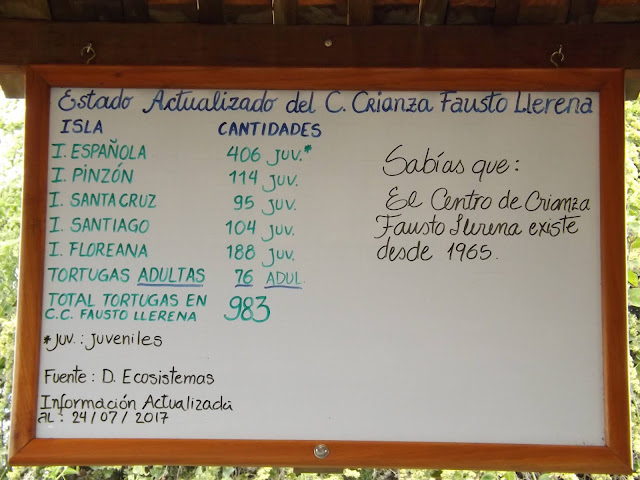 Centro de crianza Fausto Llerena en Isla Santa Cruz, Islas Galápagos