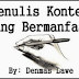 Cara Mengisi Blog dengan Hal Bermanfaaat dan Diperlukan