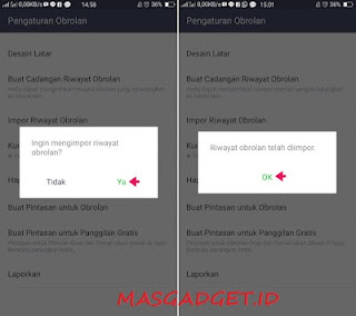 Cara Mudah Backup dan Restore Obrolan Chat di LINE Android