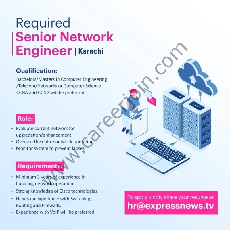 Express News Jobs Senior Network Engineer
