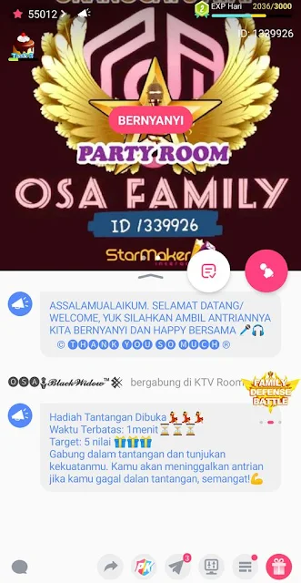 OSA Family di StarMaker (Orang Satu Atap)