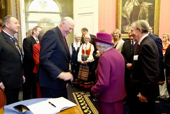 Queen Elizabeth II and King Harald V are joint Patrons of the Anglo-Norse Society