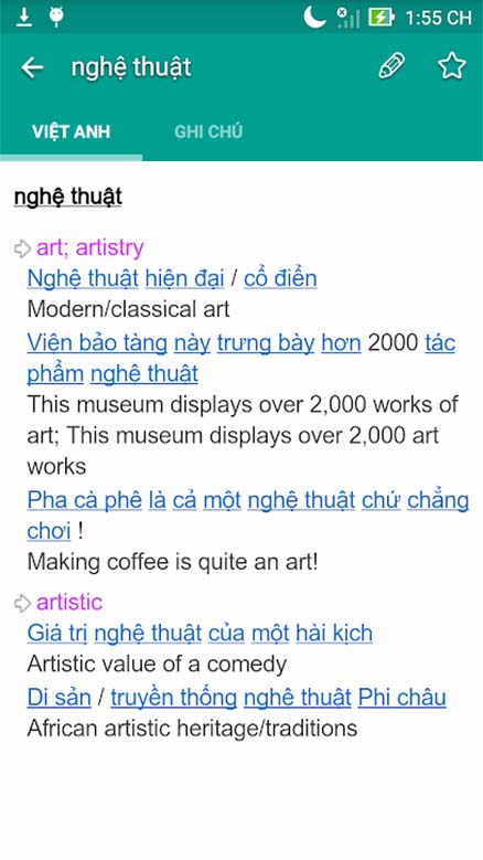 Tải từ điển TFlat Dictionary - Dịch Anh Việt cho máy tính, PC, laptop, Android c6