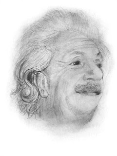 einstein sketch