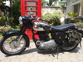 Jual Motor Tua BSA 1956 Surat Tembus