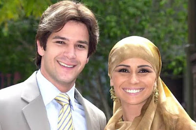 Lucas (Murilo Benício) e Jade (Giovanna Antonelli) em O Clone