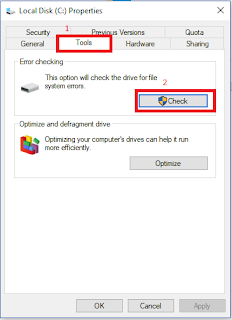 CHKDSK Memperbaiki Error Pada Harddisk Windows 7, 8, 10