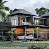 A Grand Sober-Colored Modern Tropical House: A Perfect Blend of Elegance and Nature