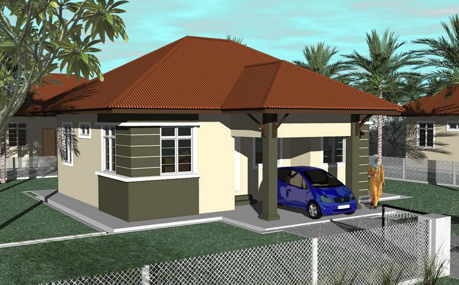 Rumah Banglo Moden