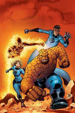 miss invicible,mr fantastic,the thing