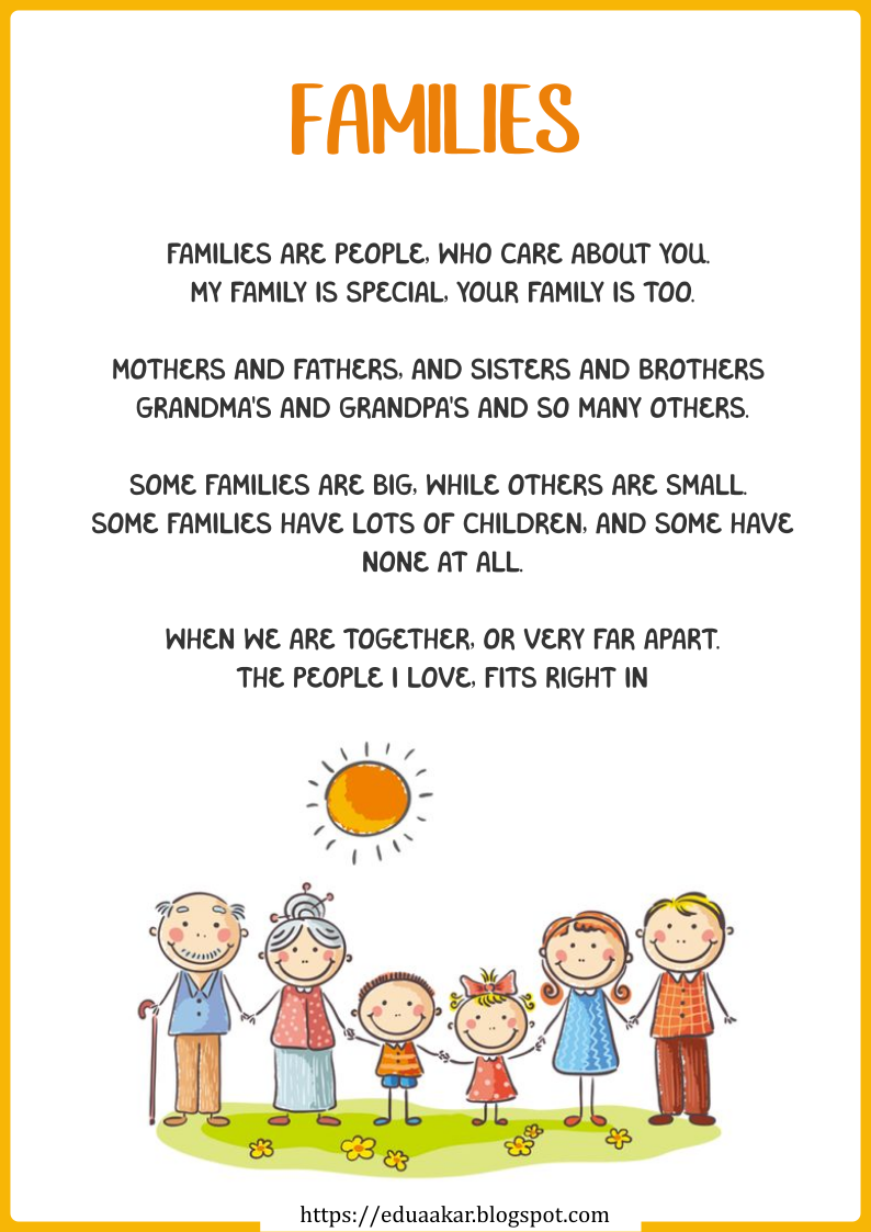 My Family Rhymes Poster