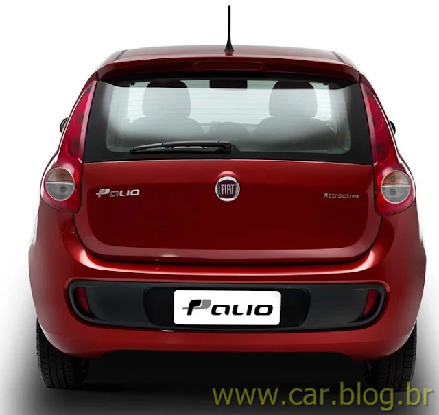 Fiat Palio 2012 Attractive 1.0 - traseira