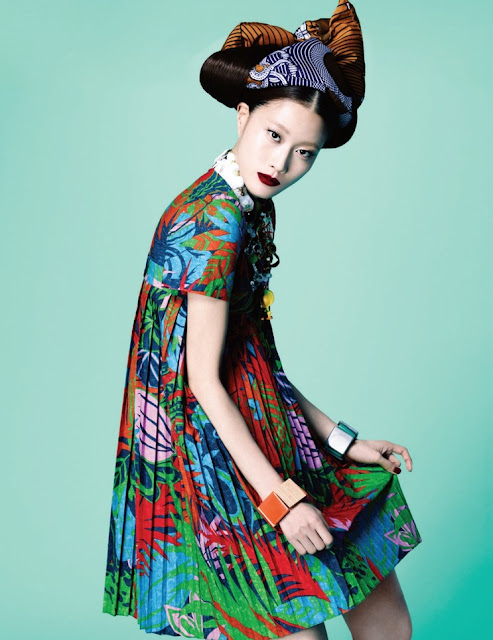 Hyun Yi Lee in Harper's Bazaar Korea, March 2012 {Cool Chic Style Fashion}