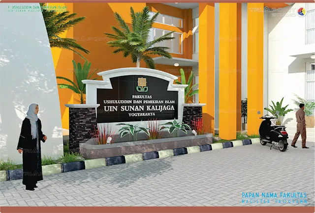 Papan Nama Fakultas: Perpaduan Estetika Visual dan Branding