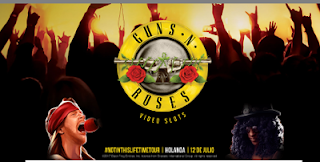 paf ¡Gana 2 entradas Guns’N Roses en vivo VIP y 600 euros hasta 2 julio 