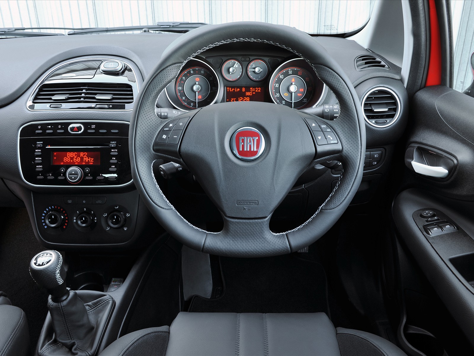 2010 Fiat Punto Evo Interior View