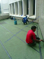 waterproofing membrane bakar pada dak beton