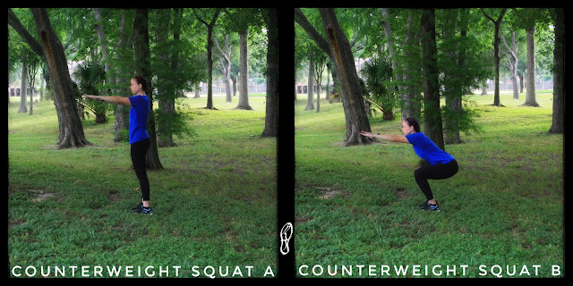 Counterweight Squat Demo