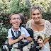 Disabled man who was born with a neuromuscular disease marries his able-bodied fiancée